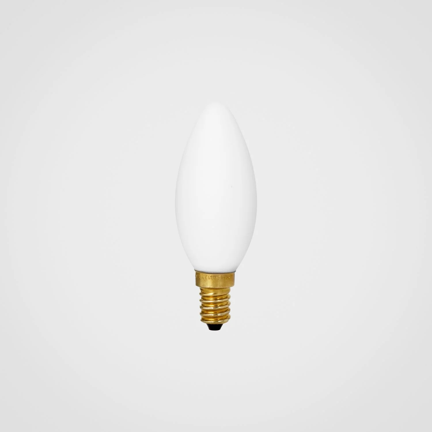 Candle E12 Matte White LED Bulb - Image 3