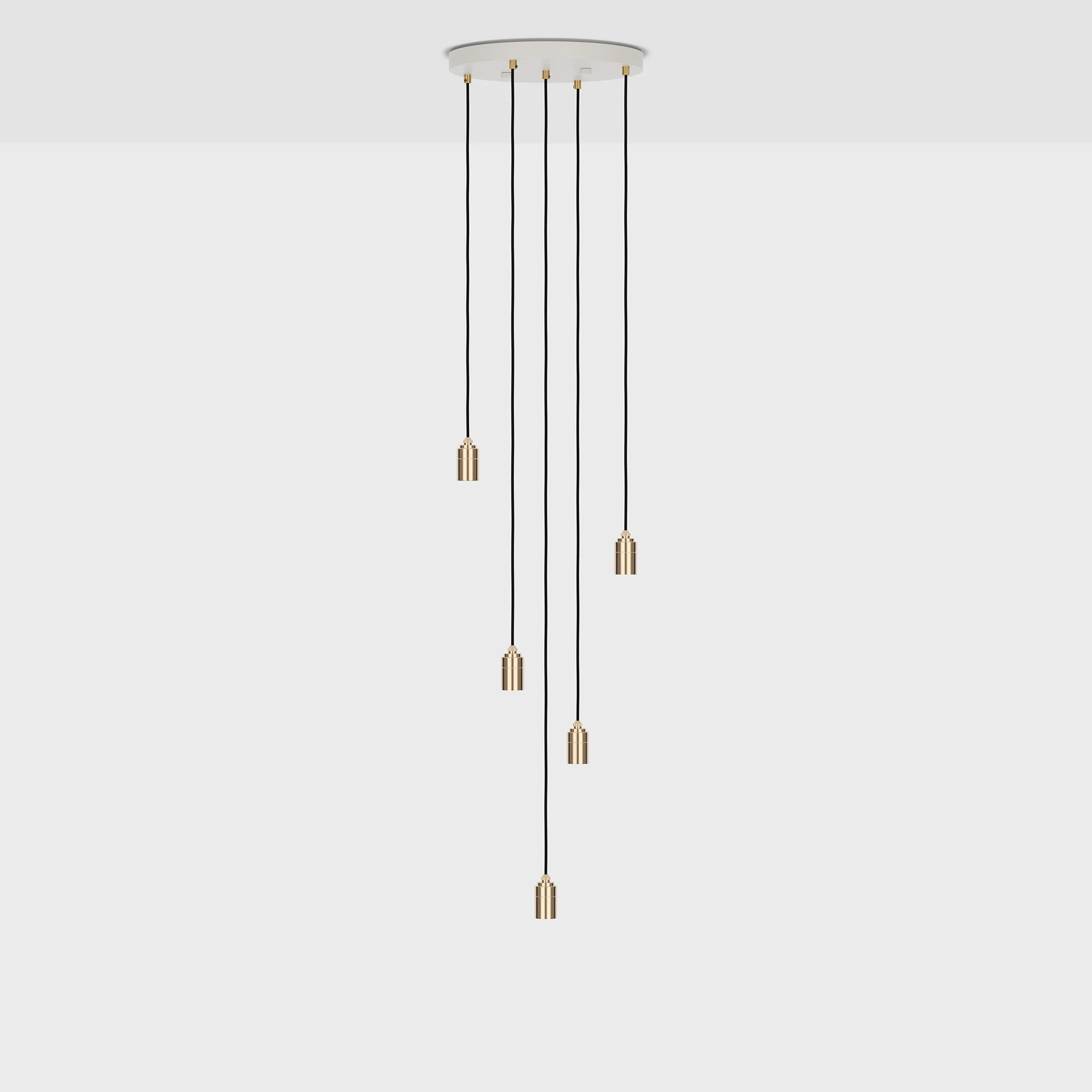 Five Pendant in Brass + Sphere V - Image 7