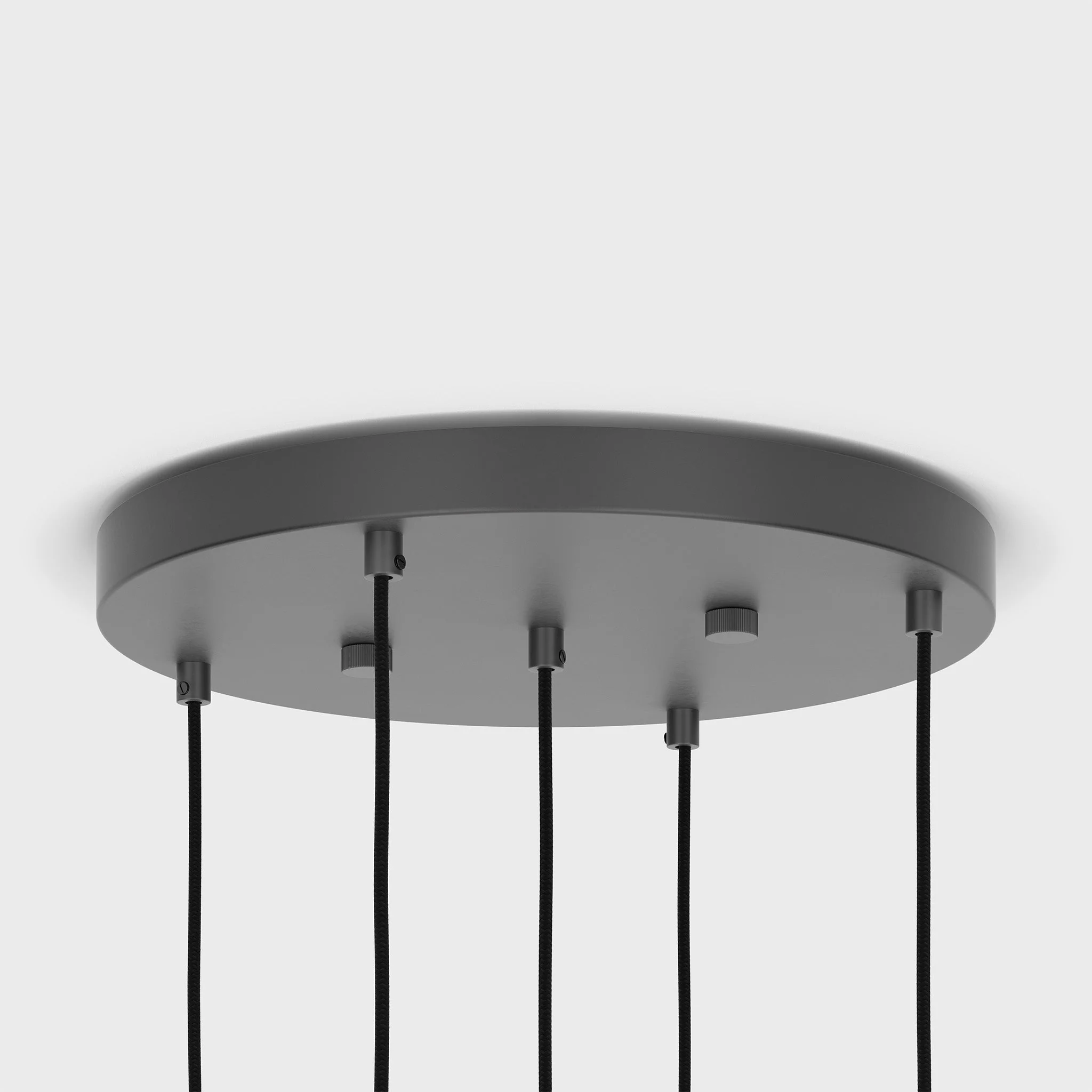 Five Pendant in Graphite + Voronoi III - Image 6