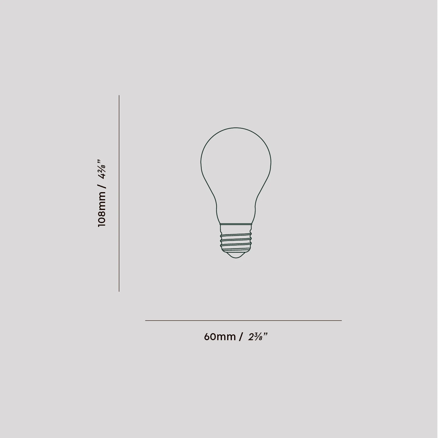Globe E26 Matte White LED Bulb - Image 2