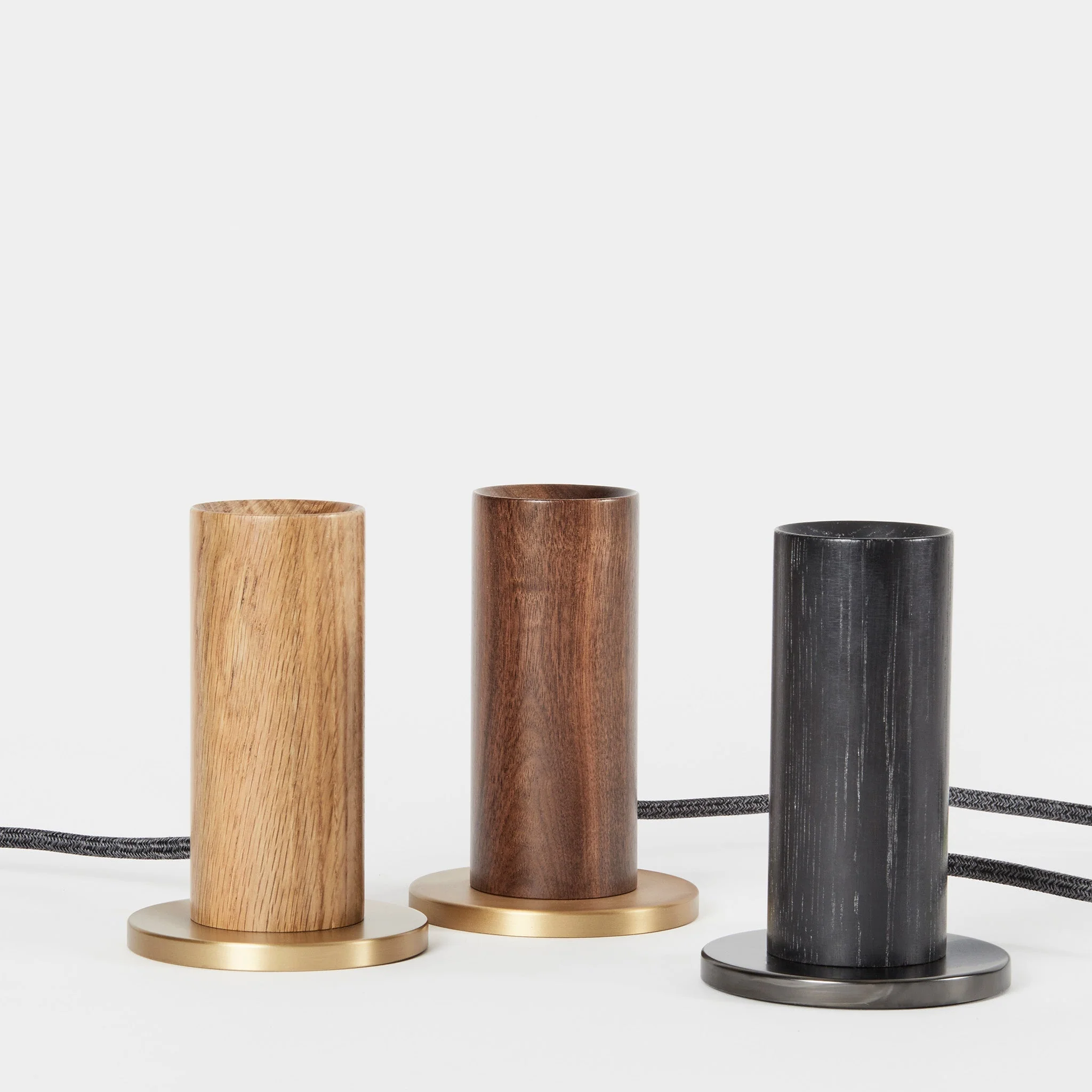 Knuckle Table Lamp in Oak - Image 10
