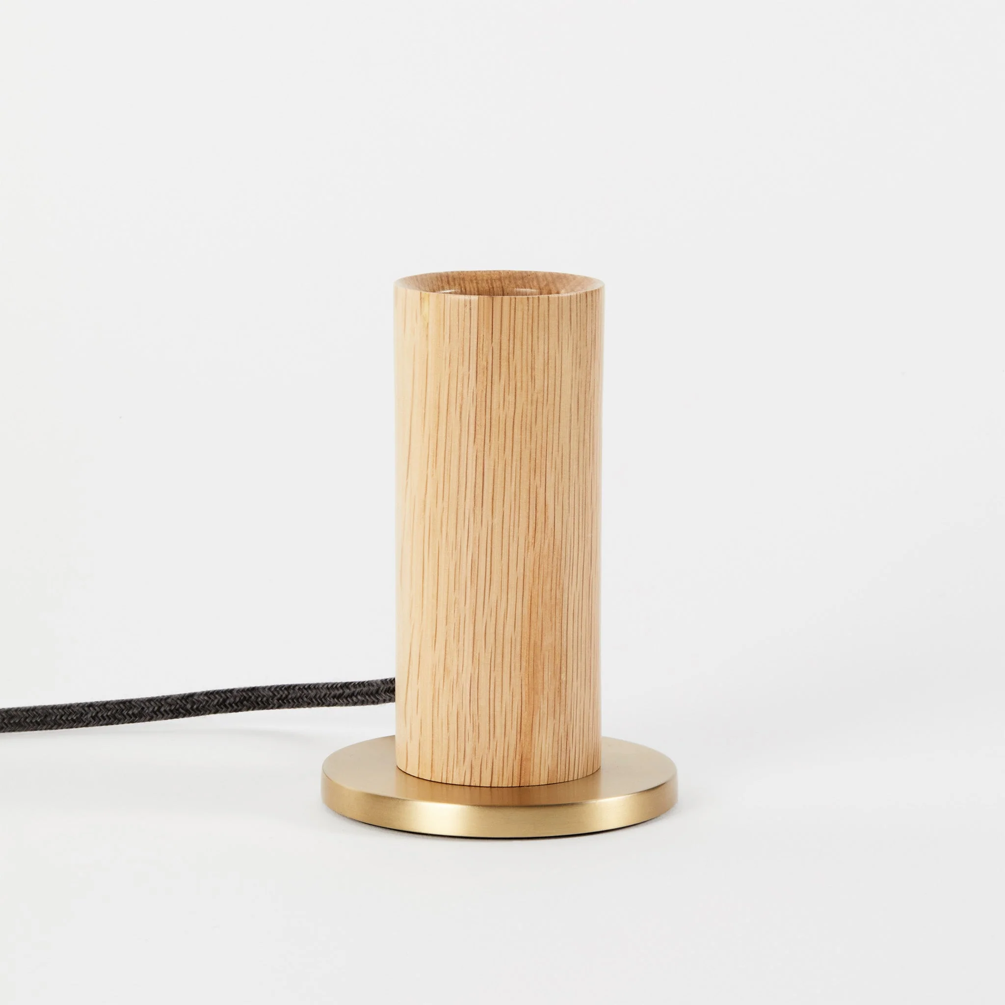 Knuckle Table Lamp in Oak + Enno - Image 3