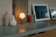 Knuckle Table Lamp in Walnut + Enno - Image 9
