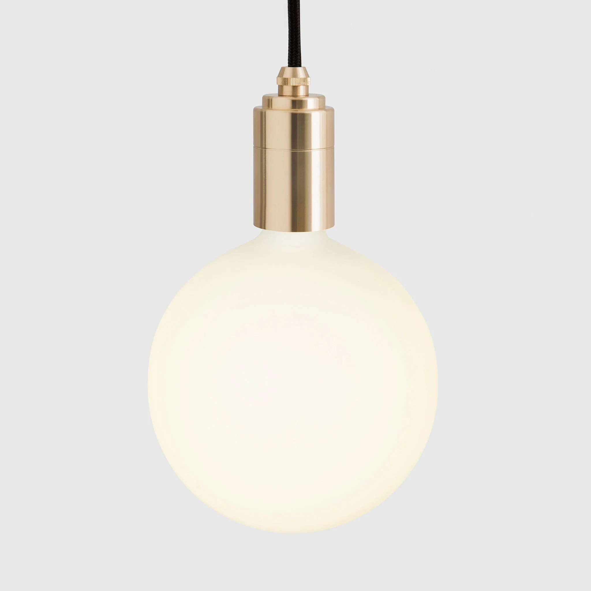 Linear Triple Pendant in Brass + Sphere IV - Image 5