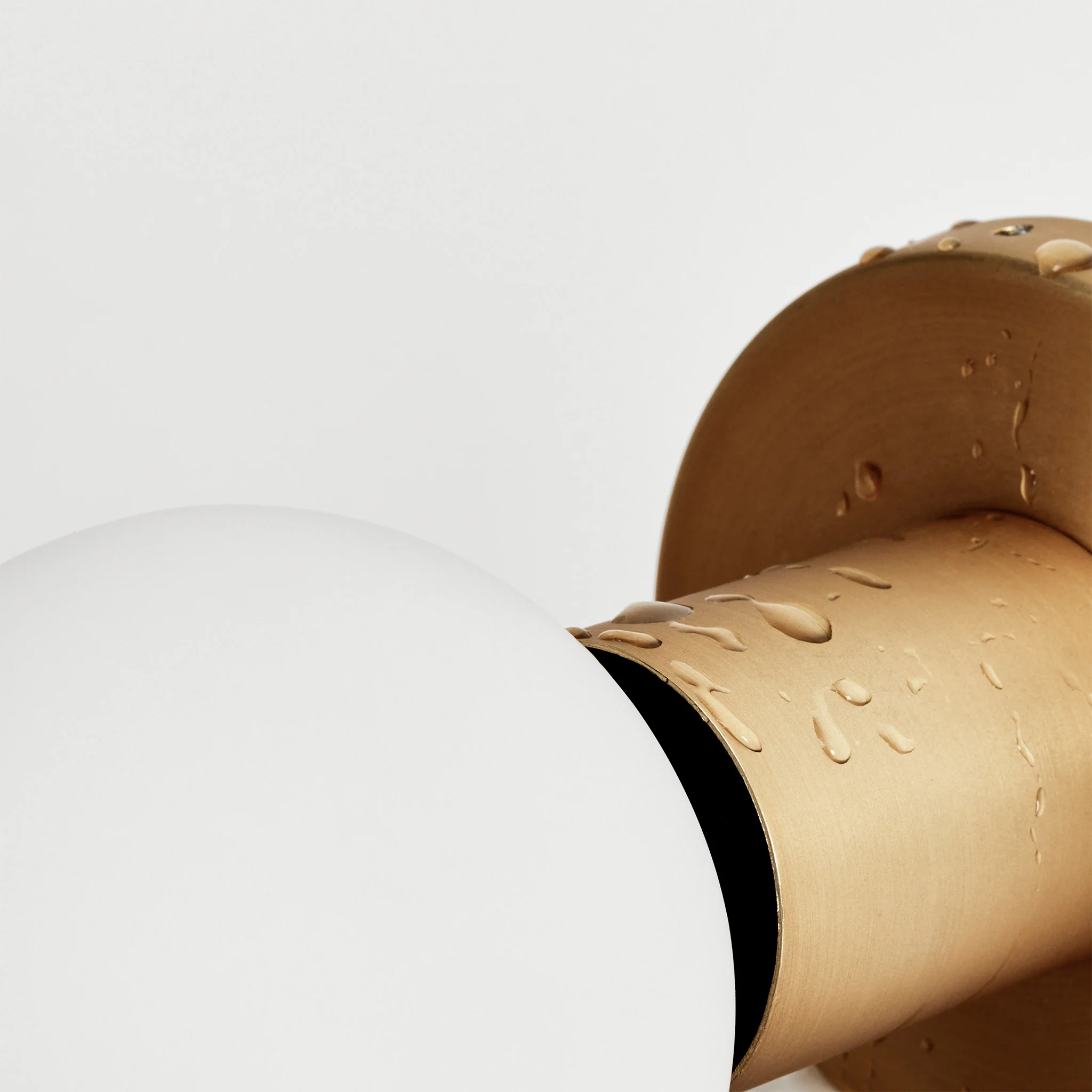 Lochan Wall Light in Brass + Sphere III - Image 6