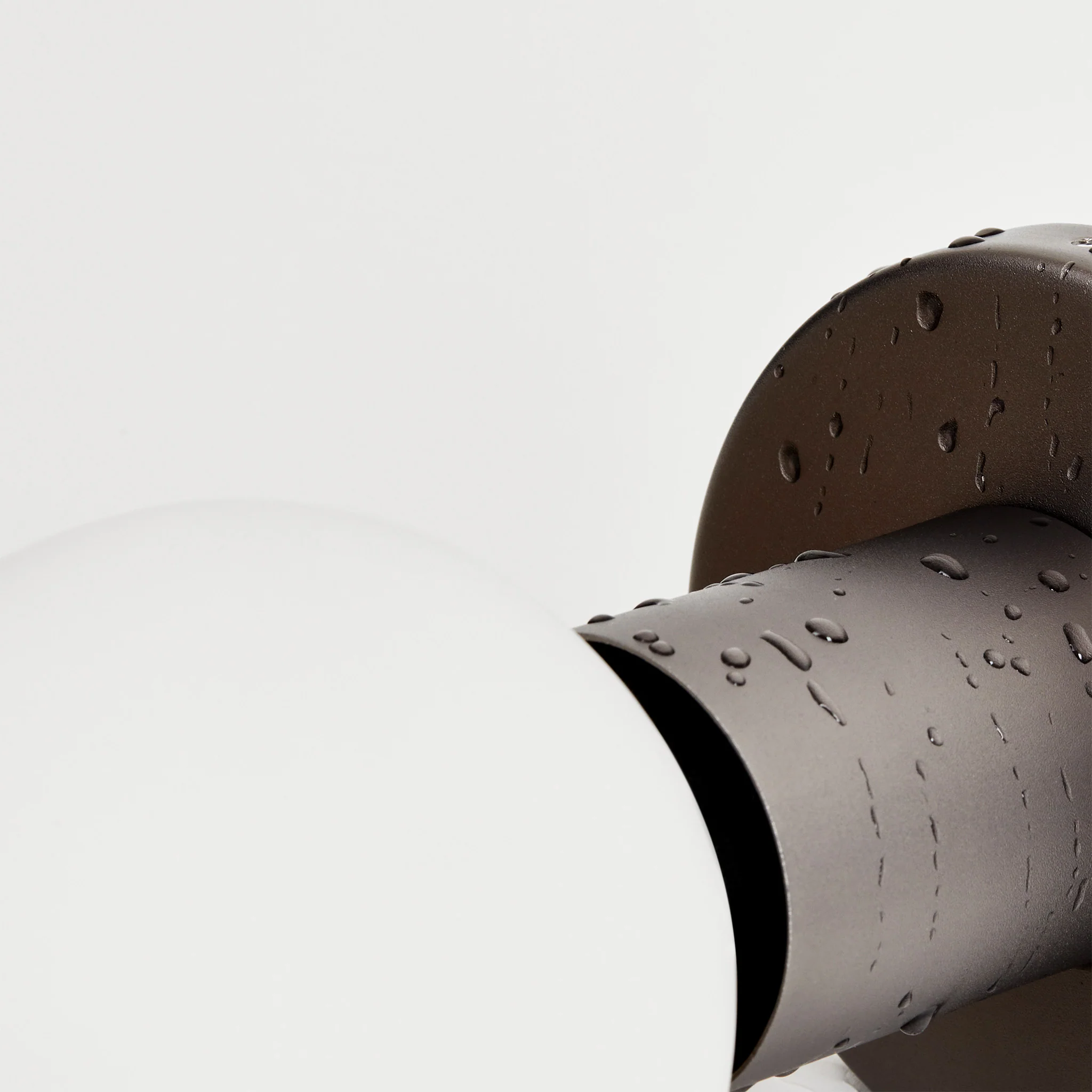 Lochan Wall Light in Graphite + Sphere III - Image 3