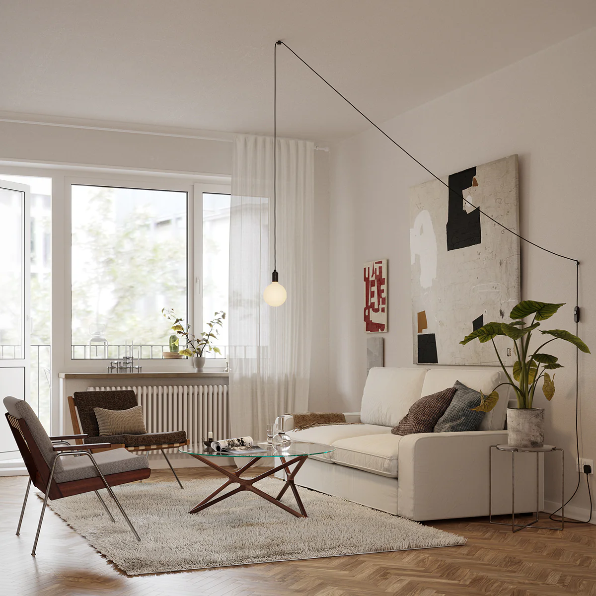 Plug-In Pendant in Graphite - Image 9