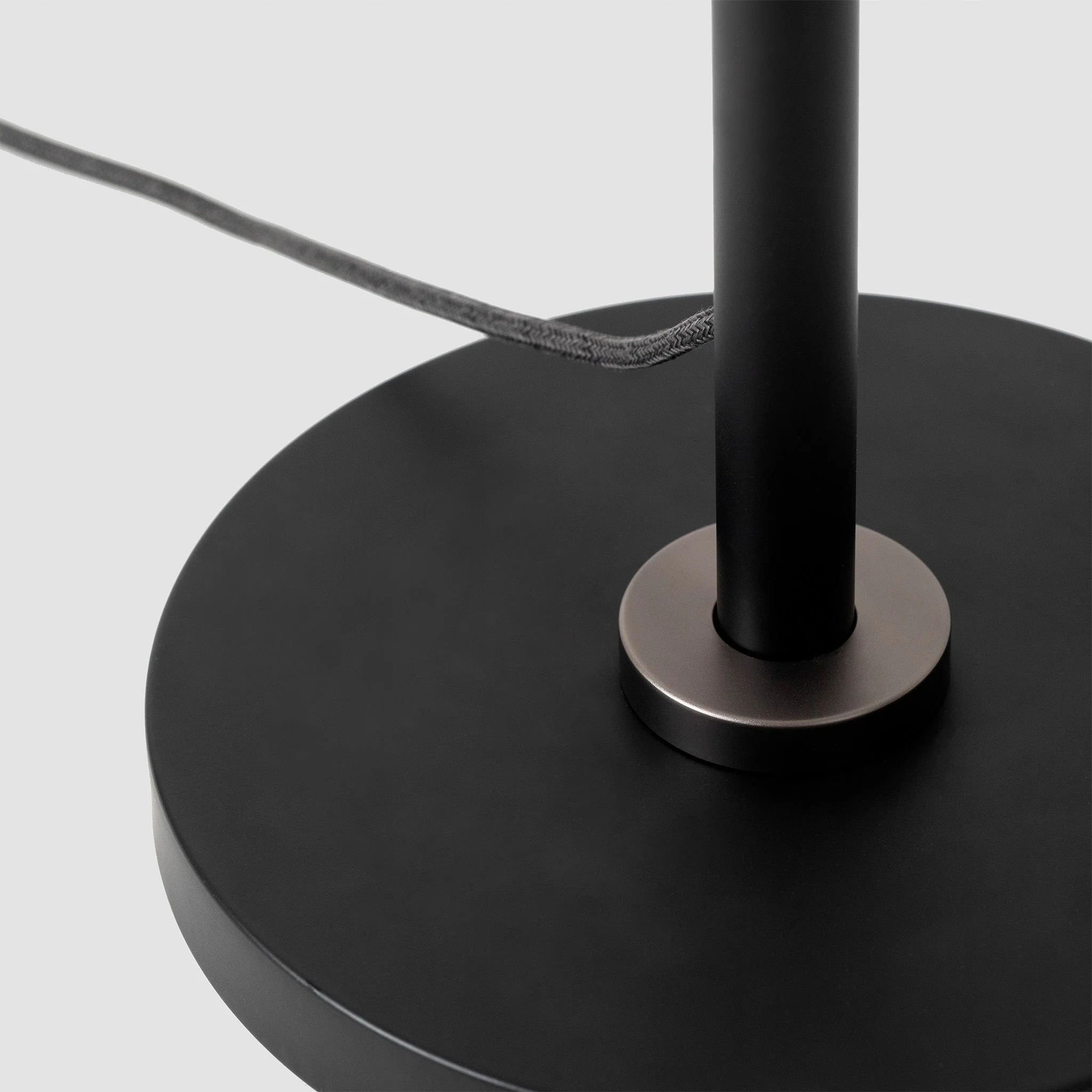 Poise Adjustable Floor Lamp in Graphite + Sphere V - Image 8