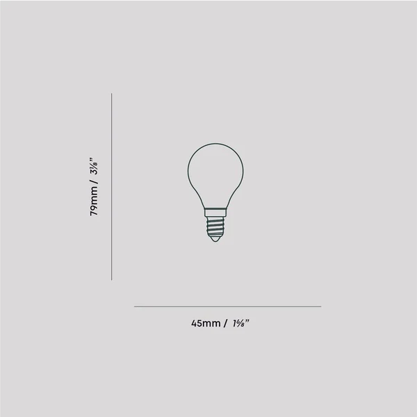 Porcelain I E12 LED Bulb - Image 4