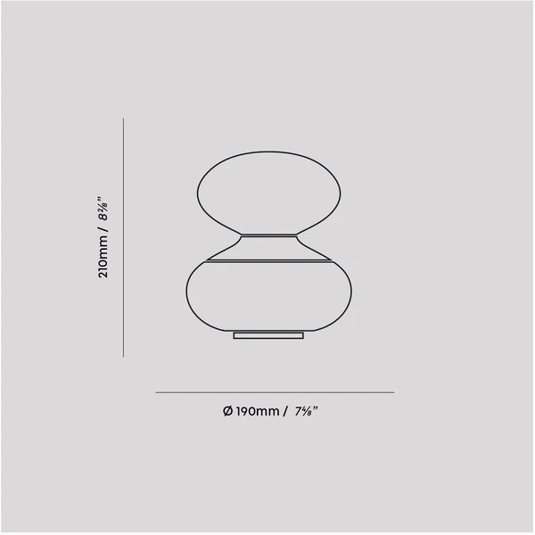 Reflection Oval Table Lamp - Image 7