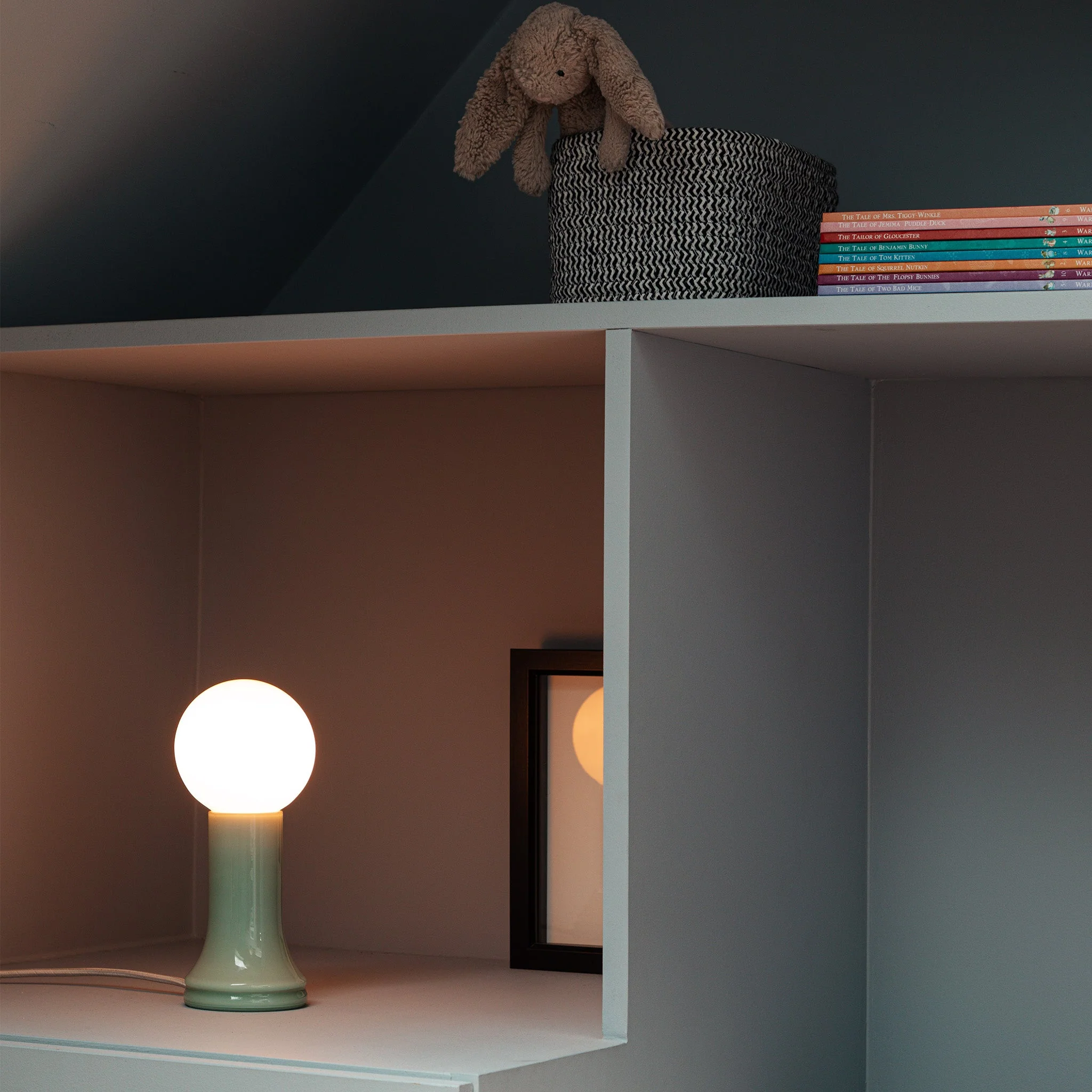 Shore Table Lamp in Sea Green - Set of 2 - Image 6
