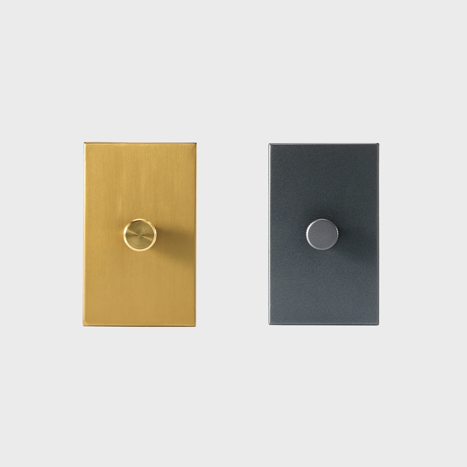 Single Rotary Wall Dimmer in Graphite - Image 4