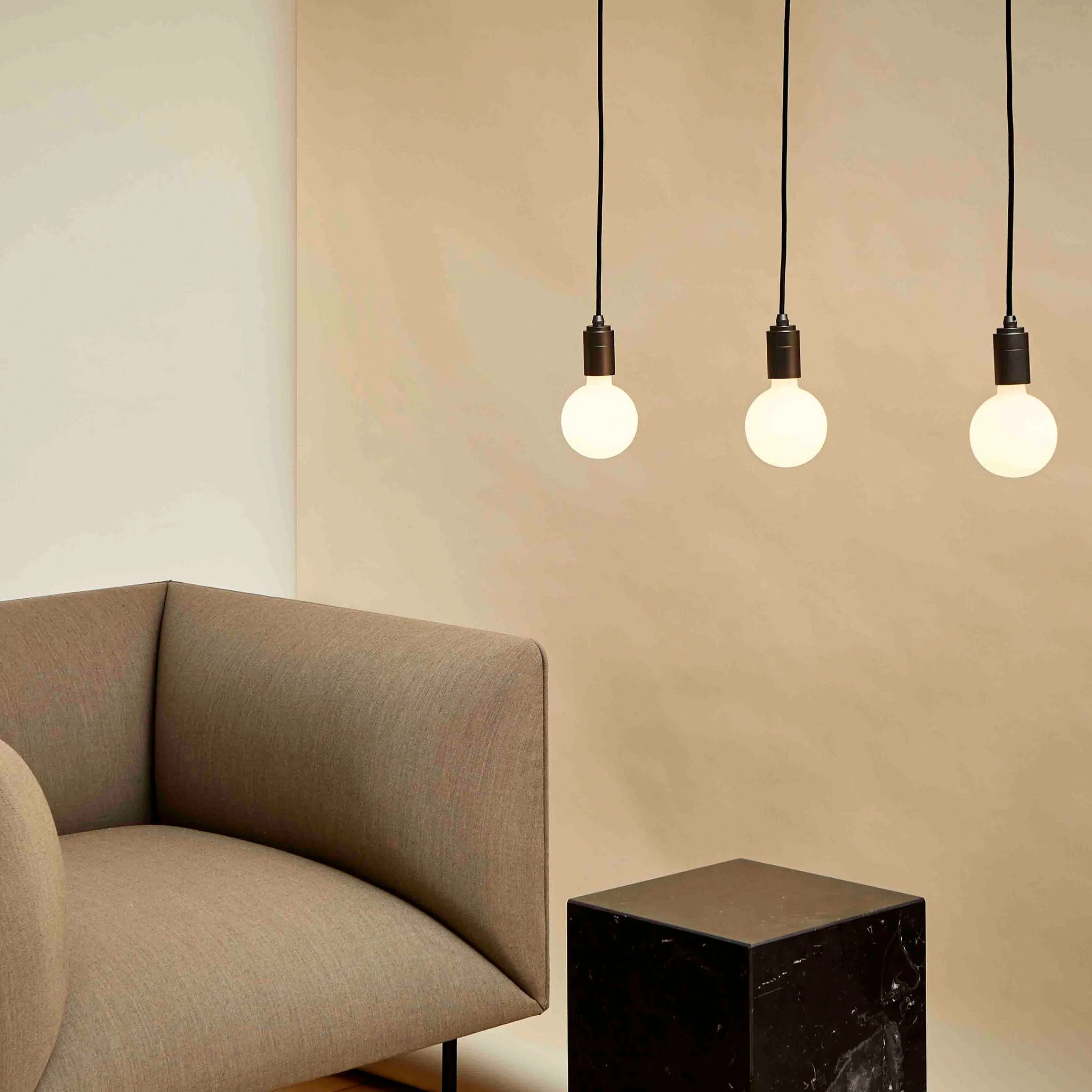 Sphere III Pendant Light in Graphite - Image 3