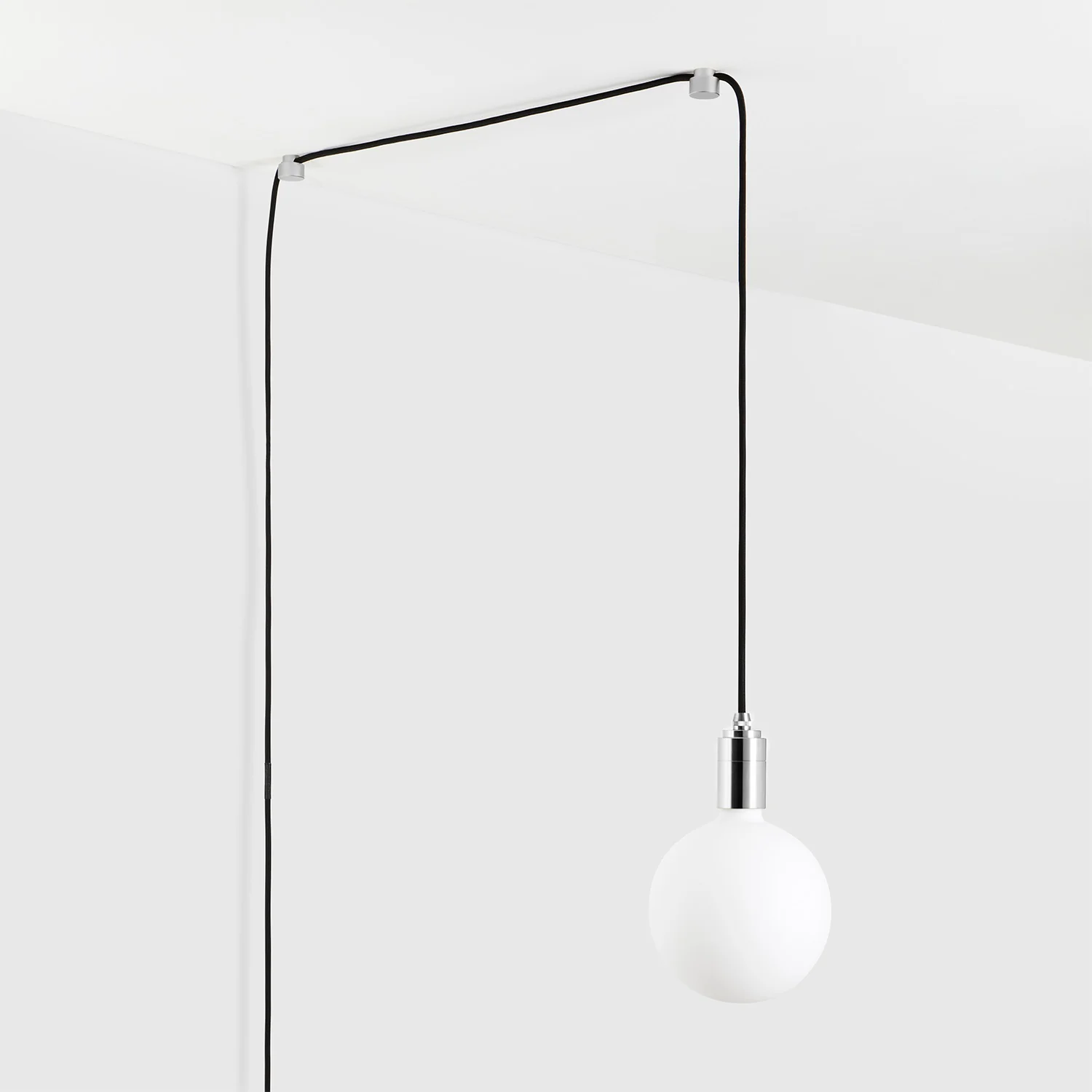 Sphere IV Plug-In Pendant in Stainless Steel - Image 3
