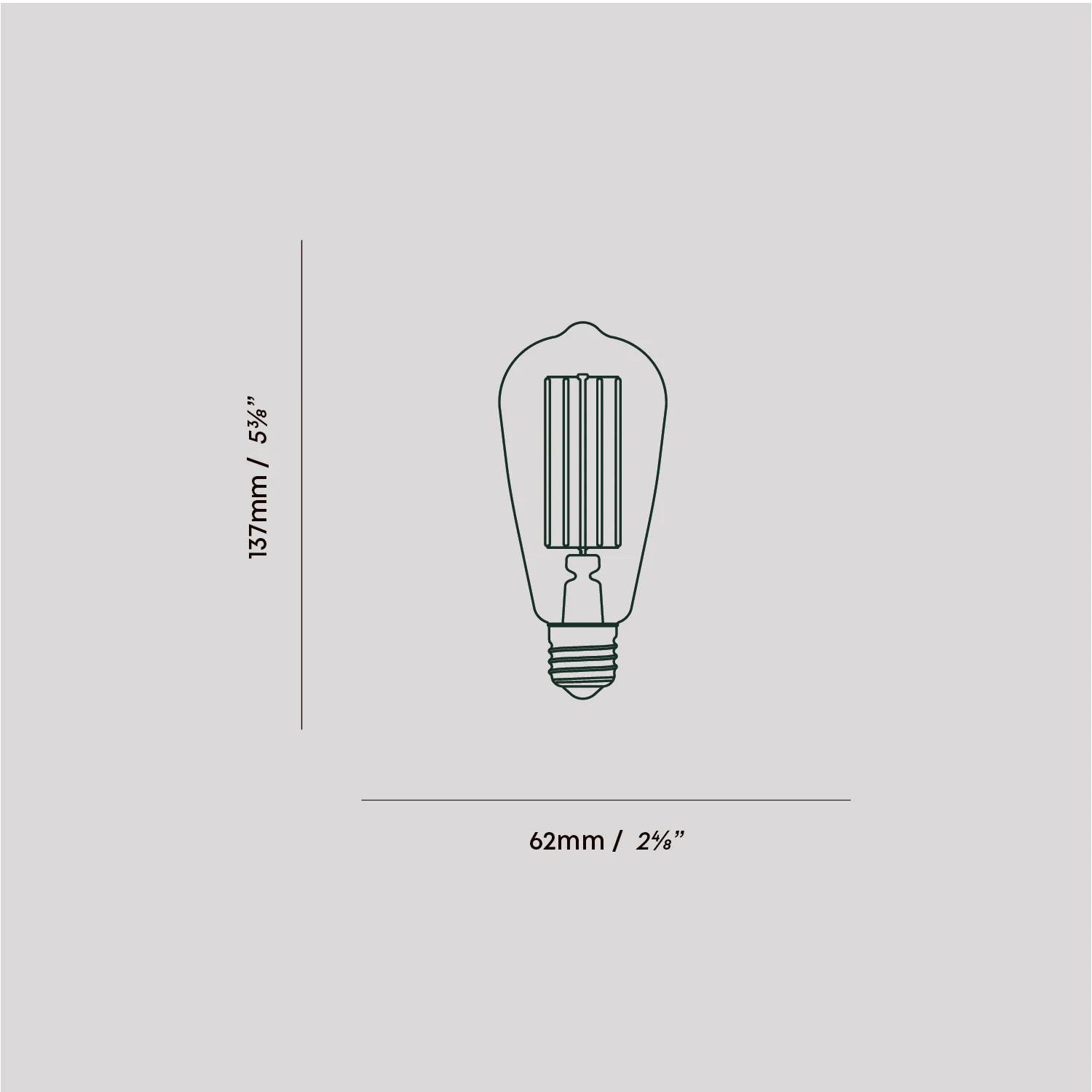 Squirrel Cage E26 LED Bulb - Image 8