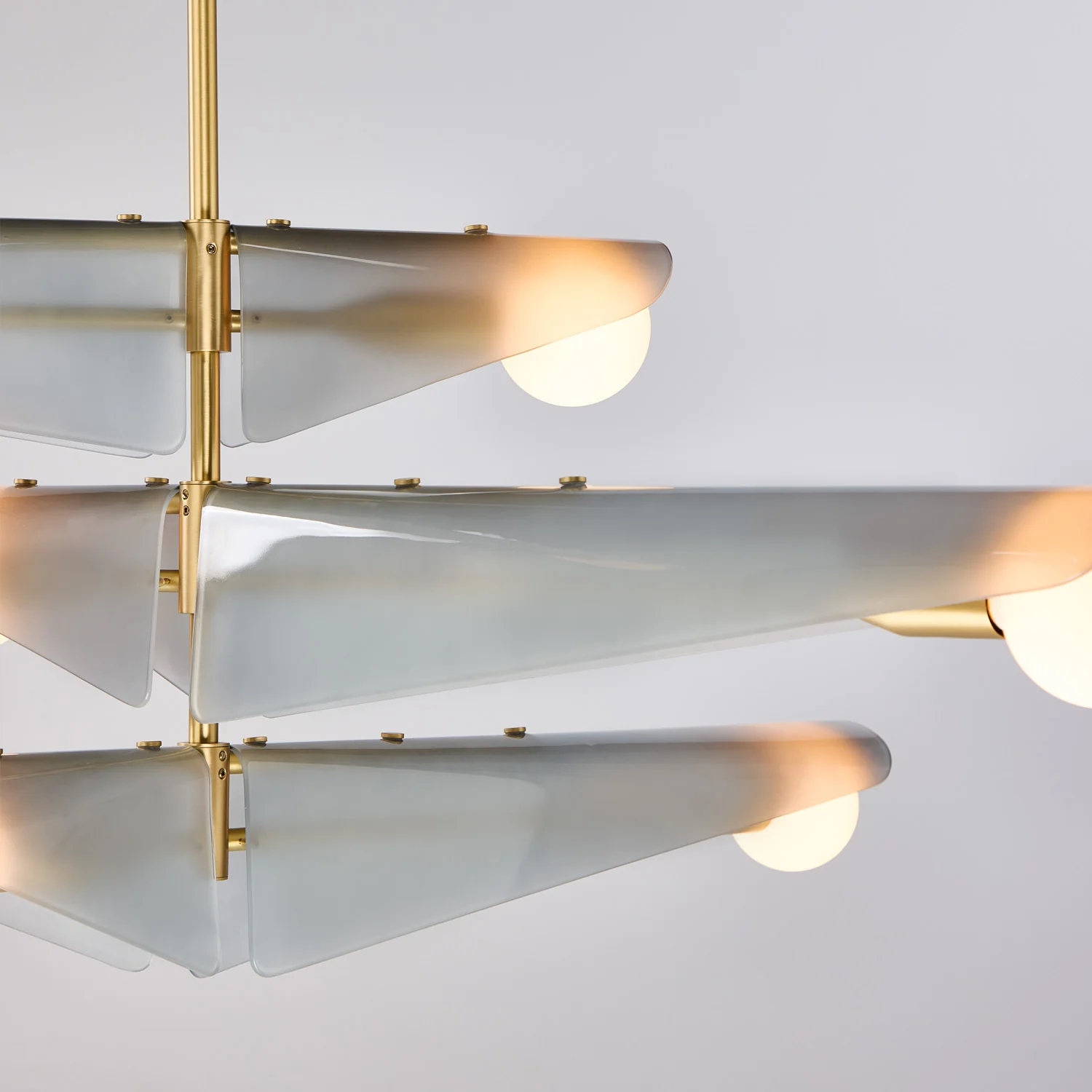 Sycamore Chandelier 3 Tiers in Dawn Grey - Image 8