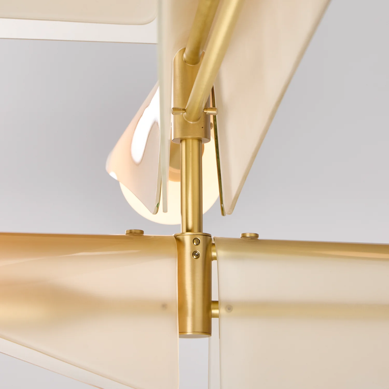 Sycamore Chandelier 3 Tiers in Dusk Pink - Image 8
