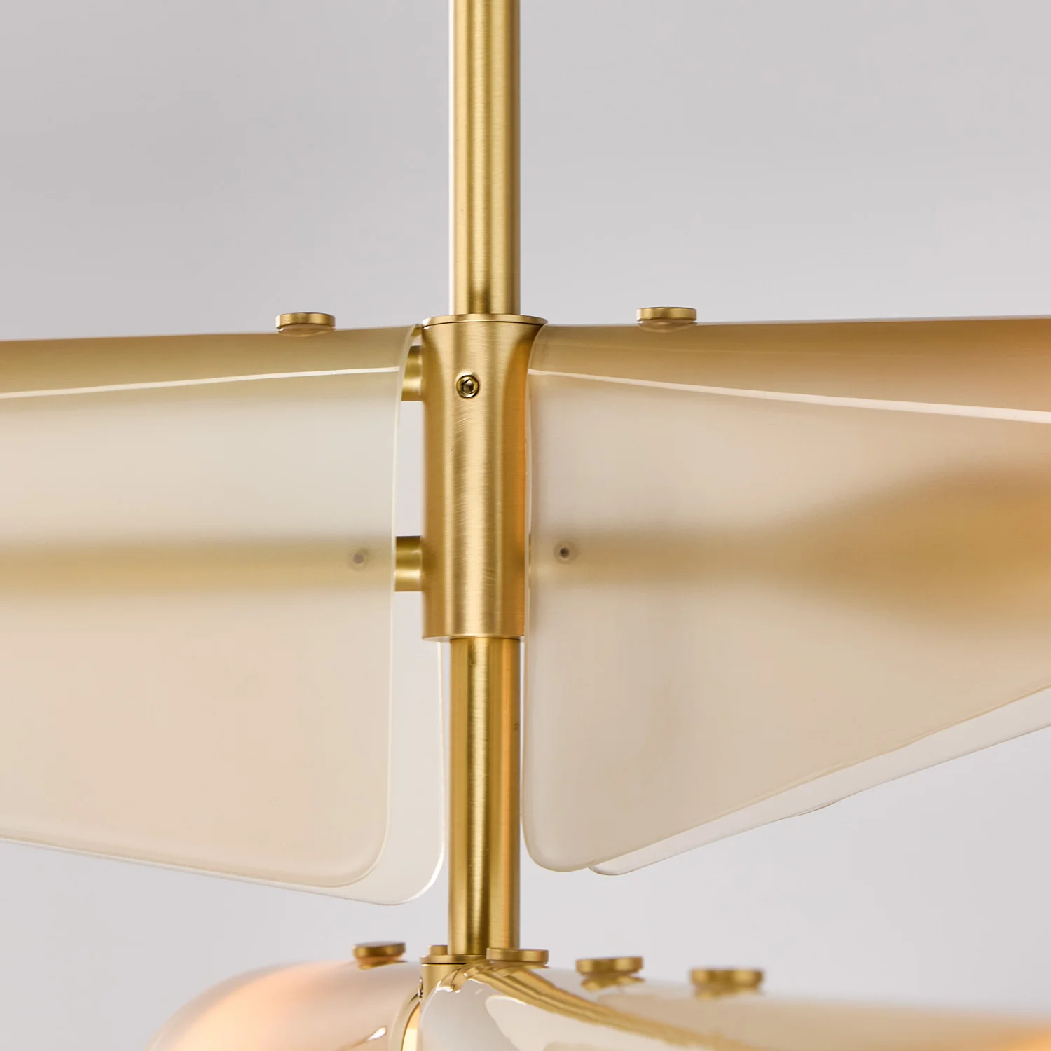 Sycamore Chandelier 3 Tiers in Dusk Pink - Image 9