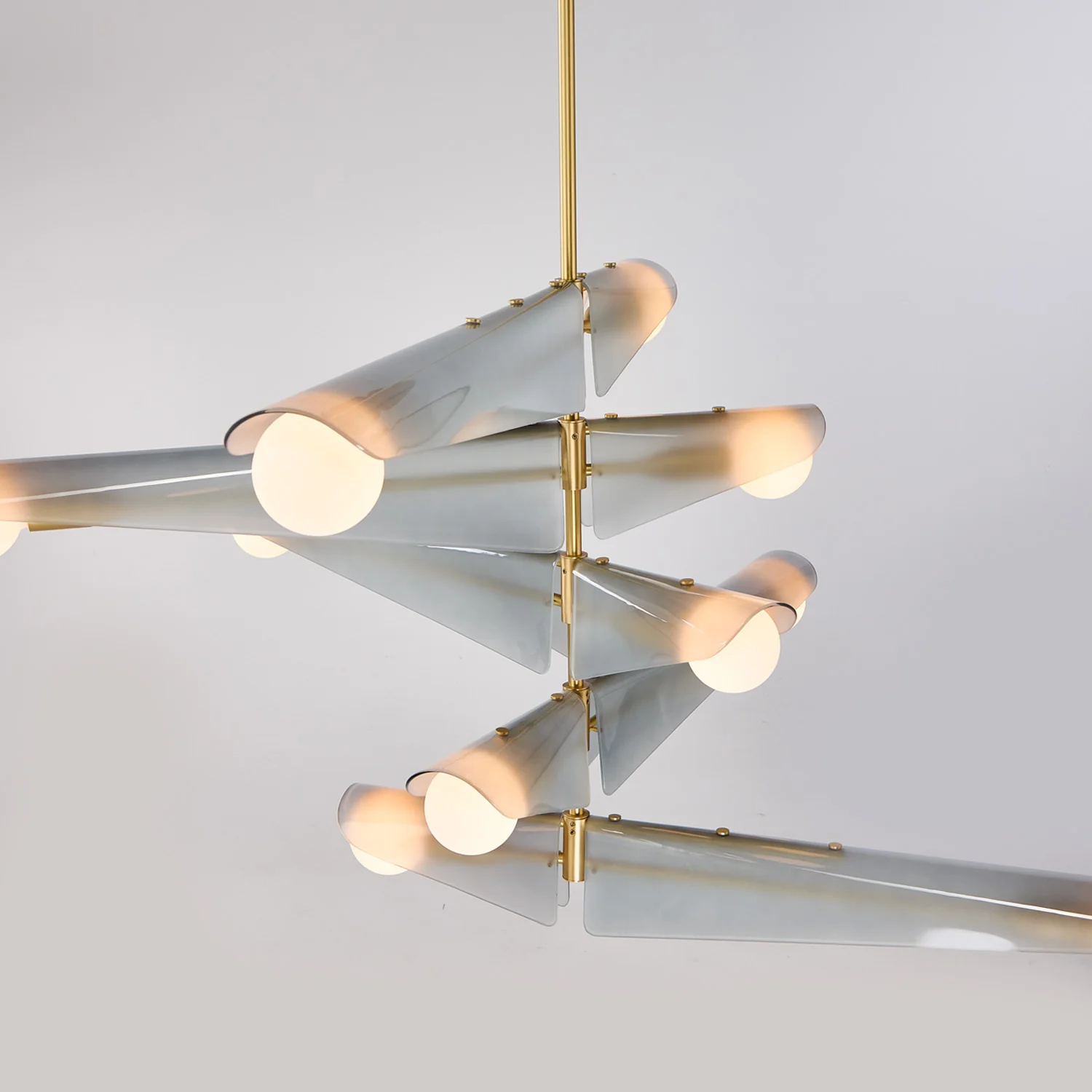 Sycamore Chandelier 5 Tiers in Dawn Grey - Image 5