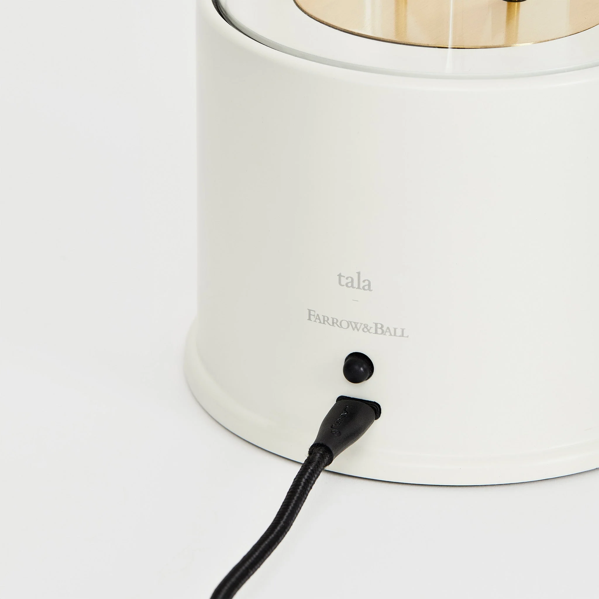 The Muse Portable Lamp in Candlenut White - Image 11