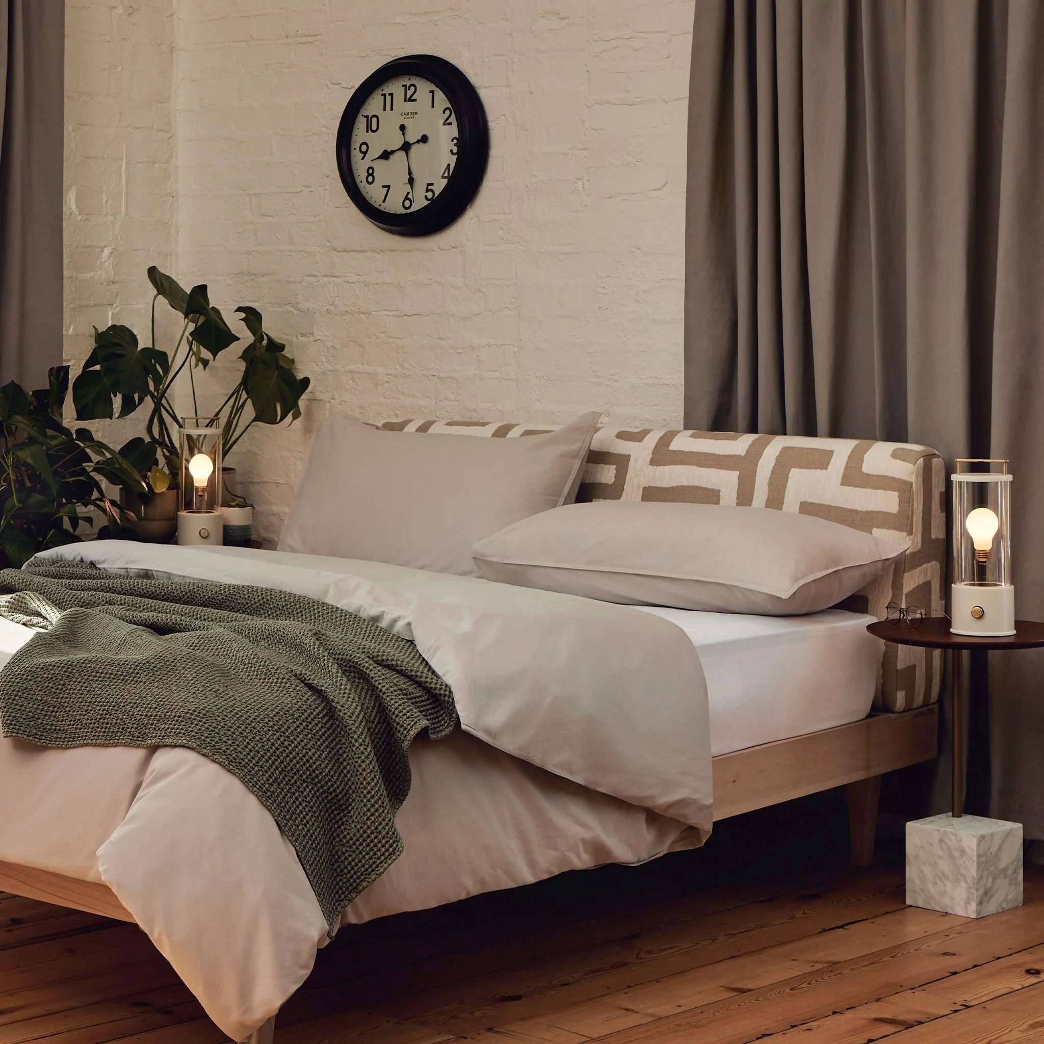 The Muse Portable Lamp in Candlenut White - Set of 2 - Image 4