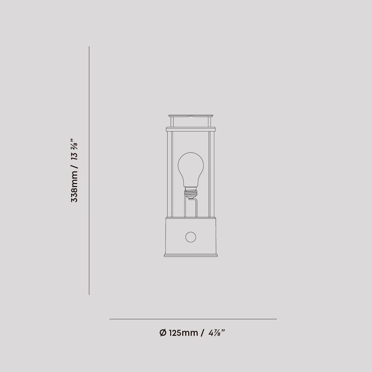 The Muse Portable Lamp in Solid Brass - Image 7