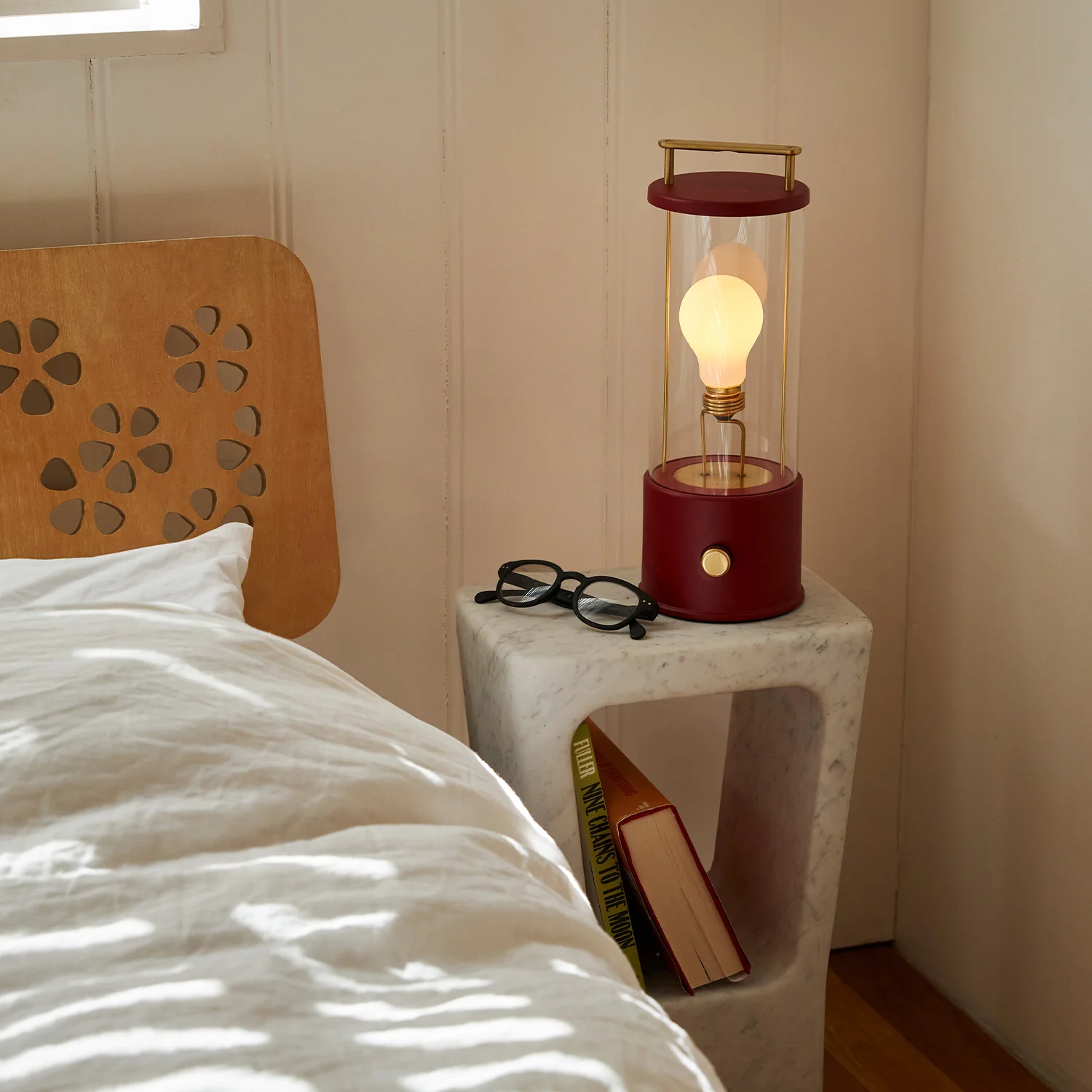 The Muse Portable Lamp in Pomona Red - Image 3