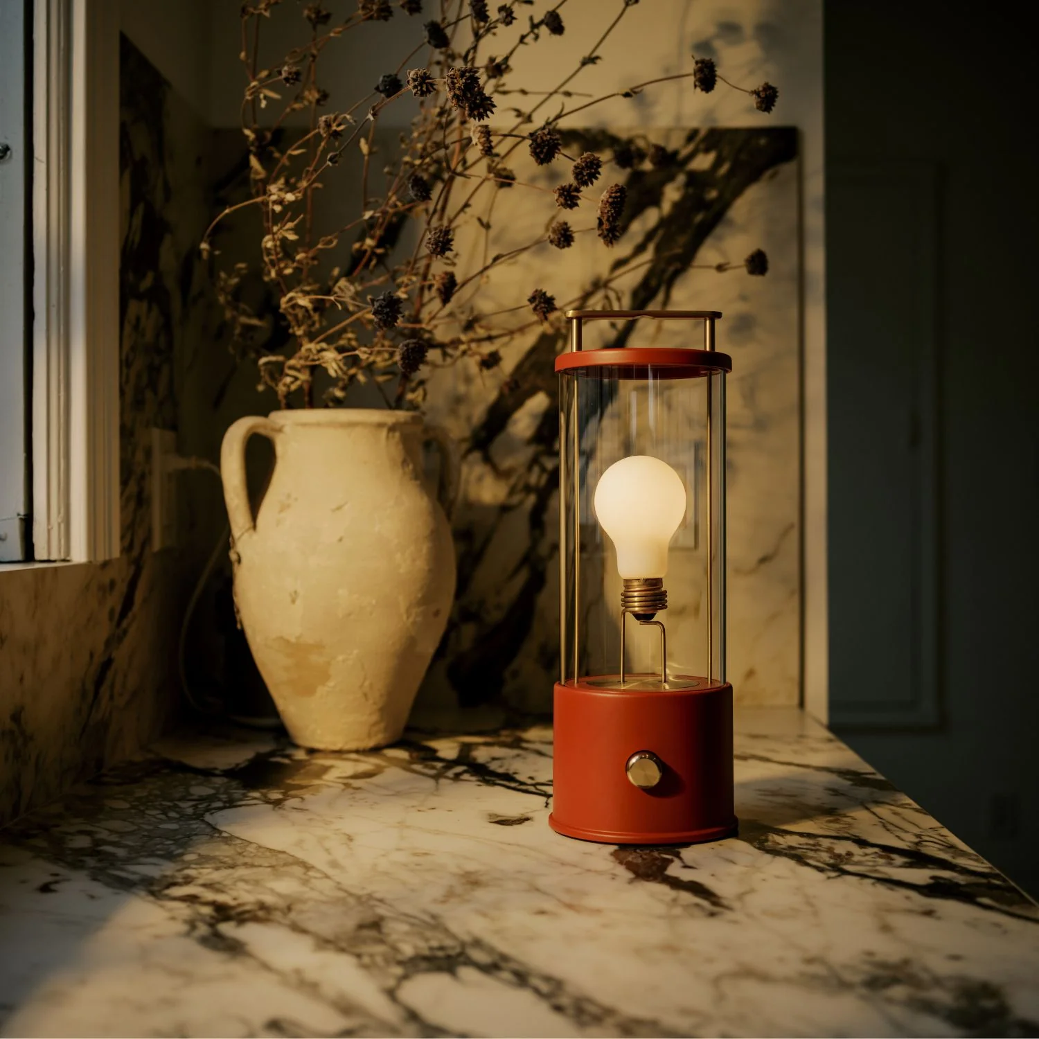The Muse Portable Lamp in Pomona Red - Set of 2 - Image 3