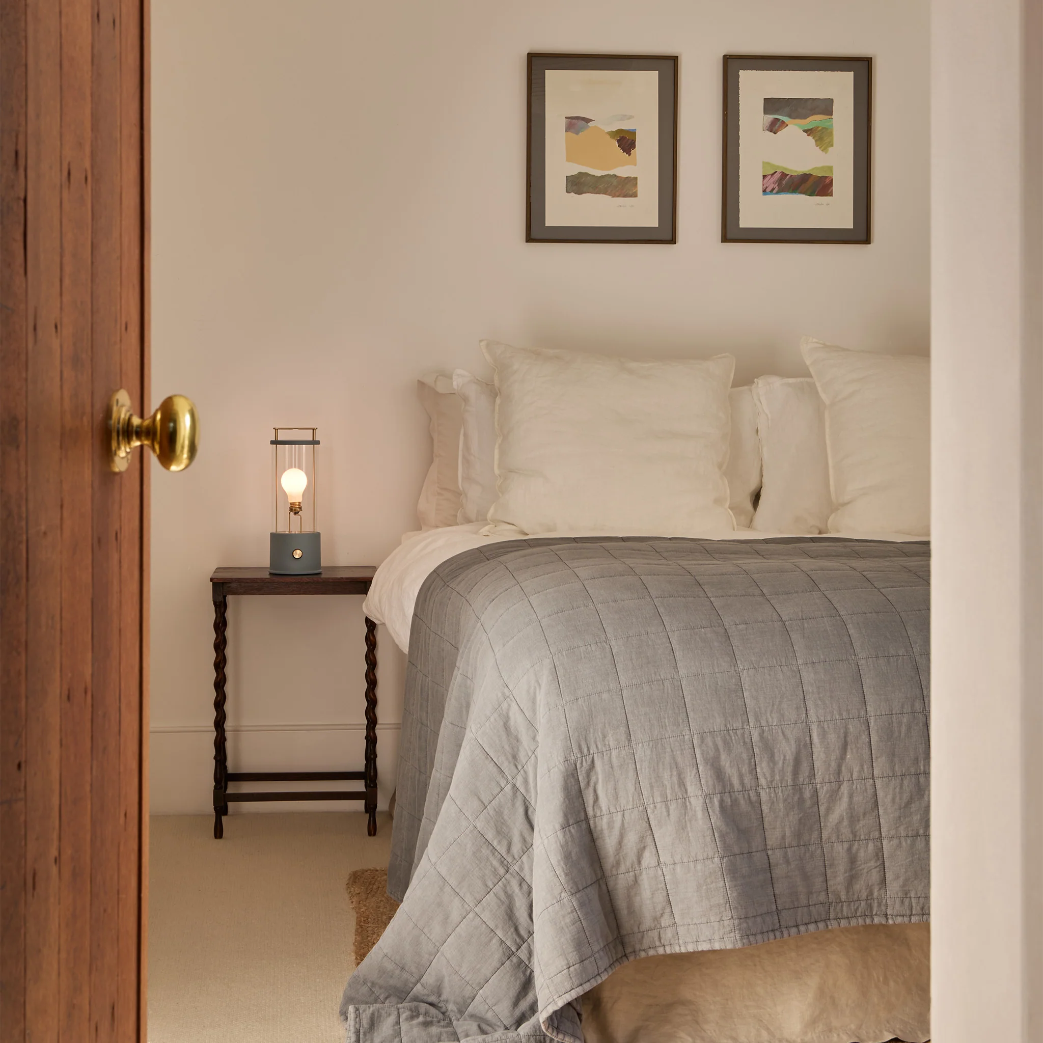 The Muse Portable Lamp in Selvedge Blue - Image 4