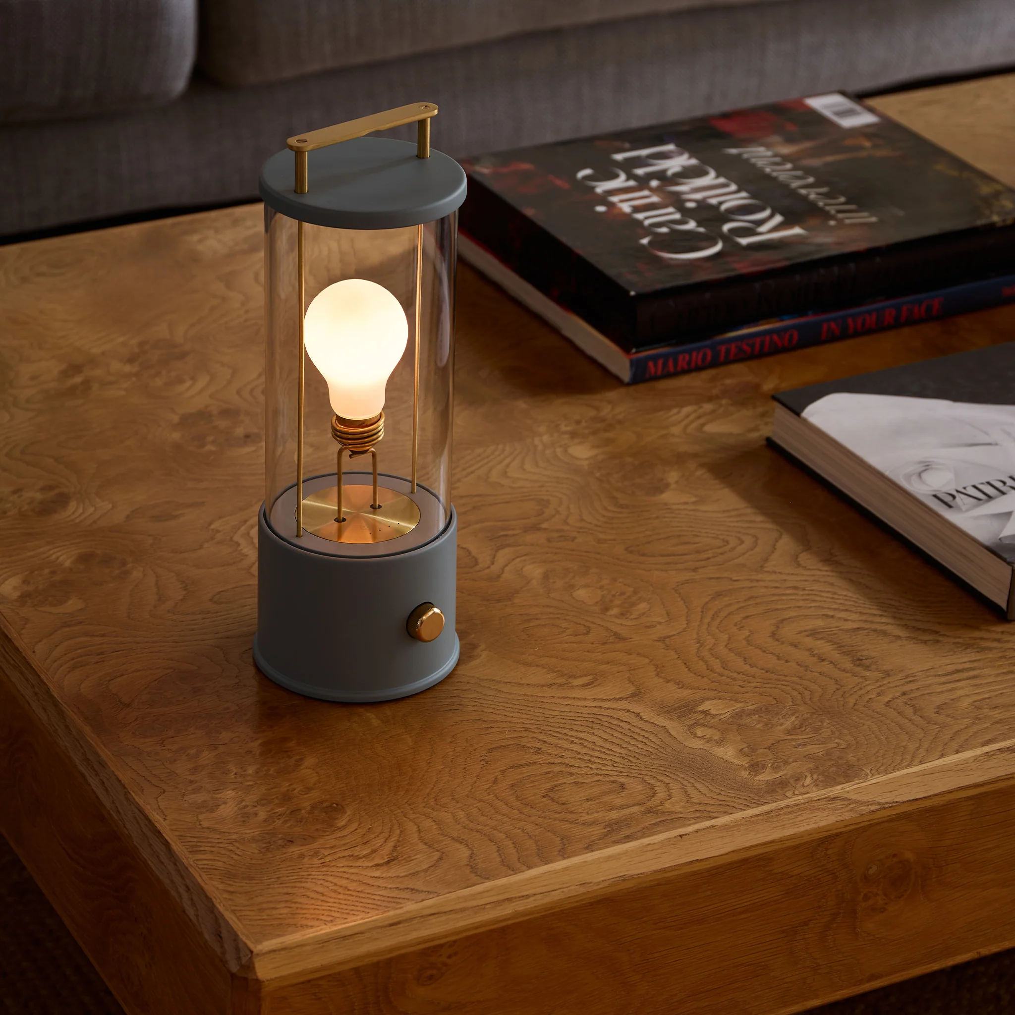 The Muse Portable Lamp in Selvedge Blue - Image 5