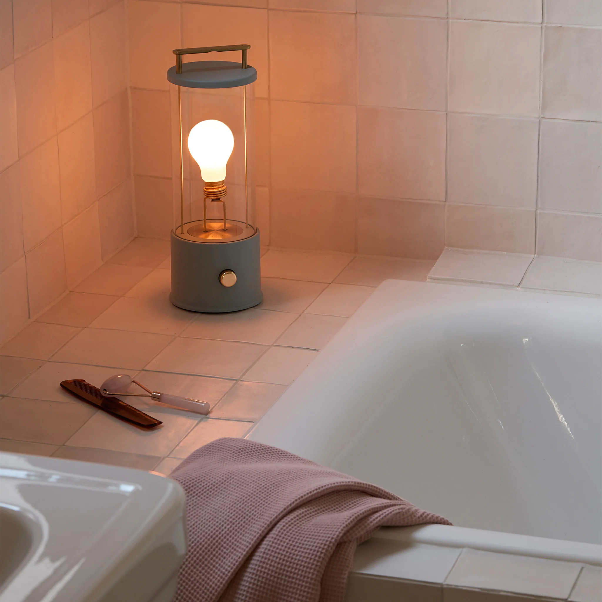 The Muse Portable Lamp in Selvedge Blue Bundle - Image 3