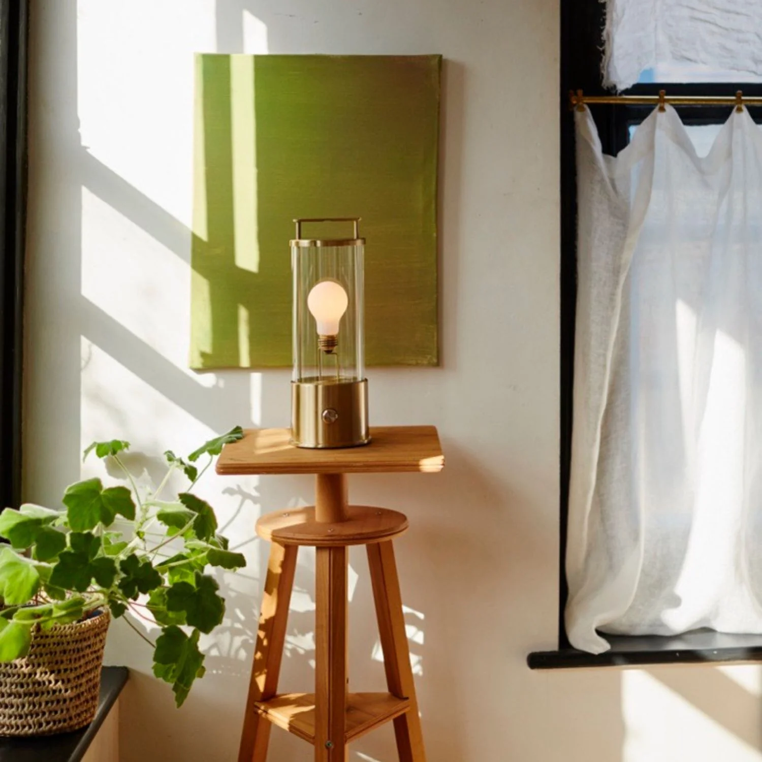 The Muse Portable Lamp in Solid Brass - Image 6