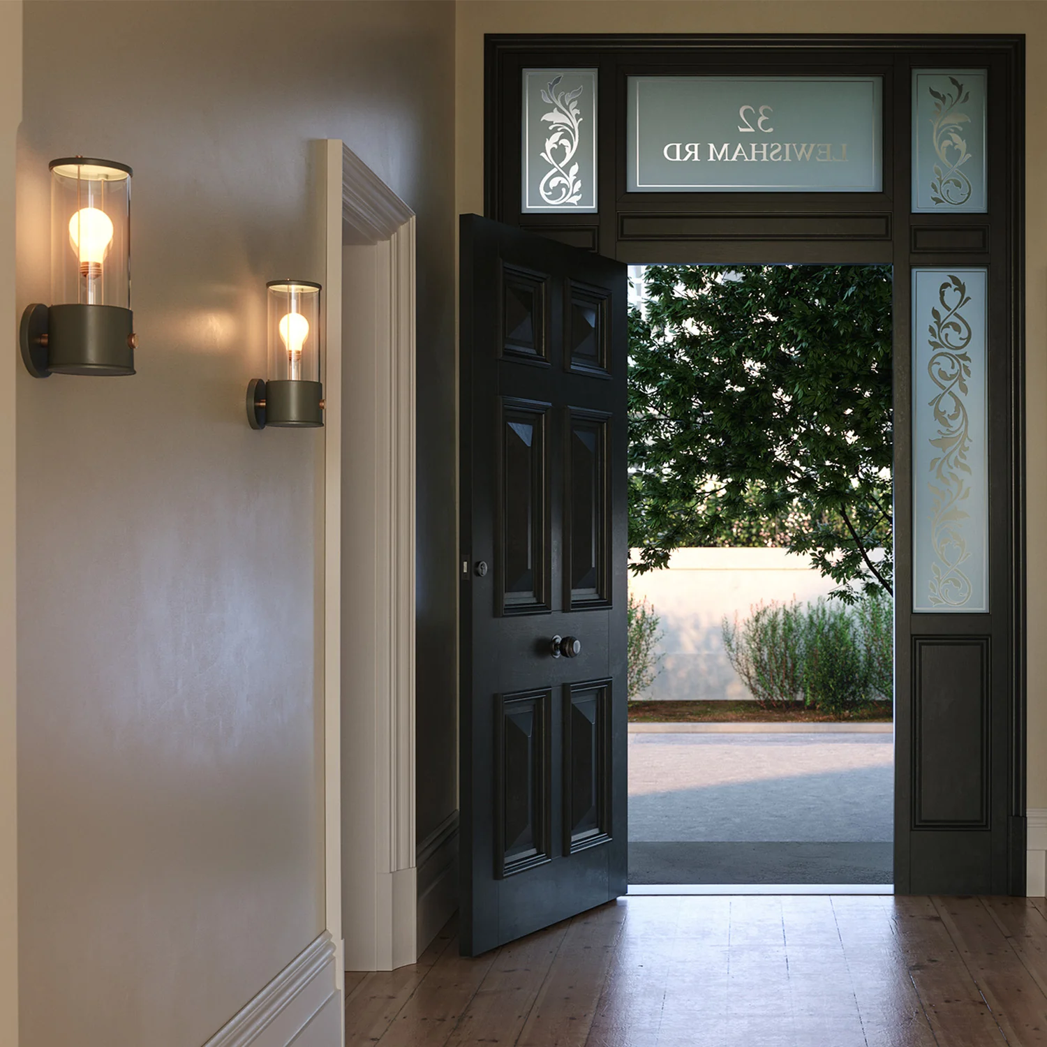 The Muse Wall Light in Pleasure Garden Green - Image 3