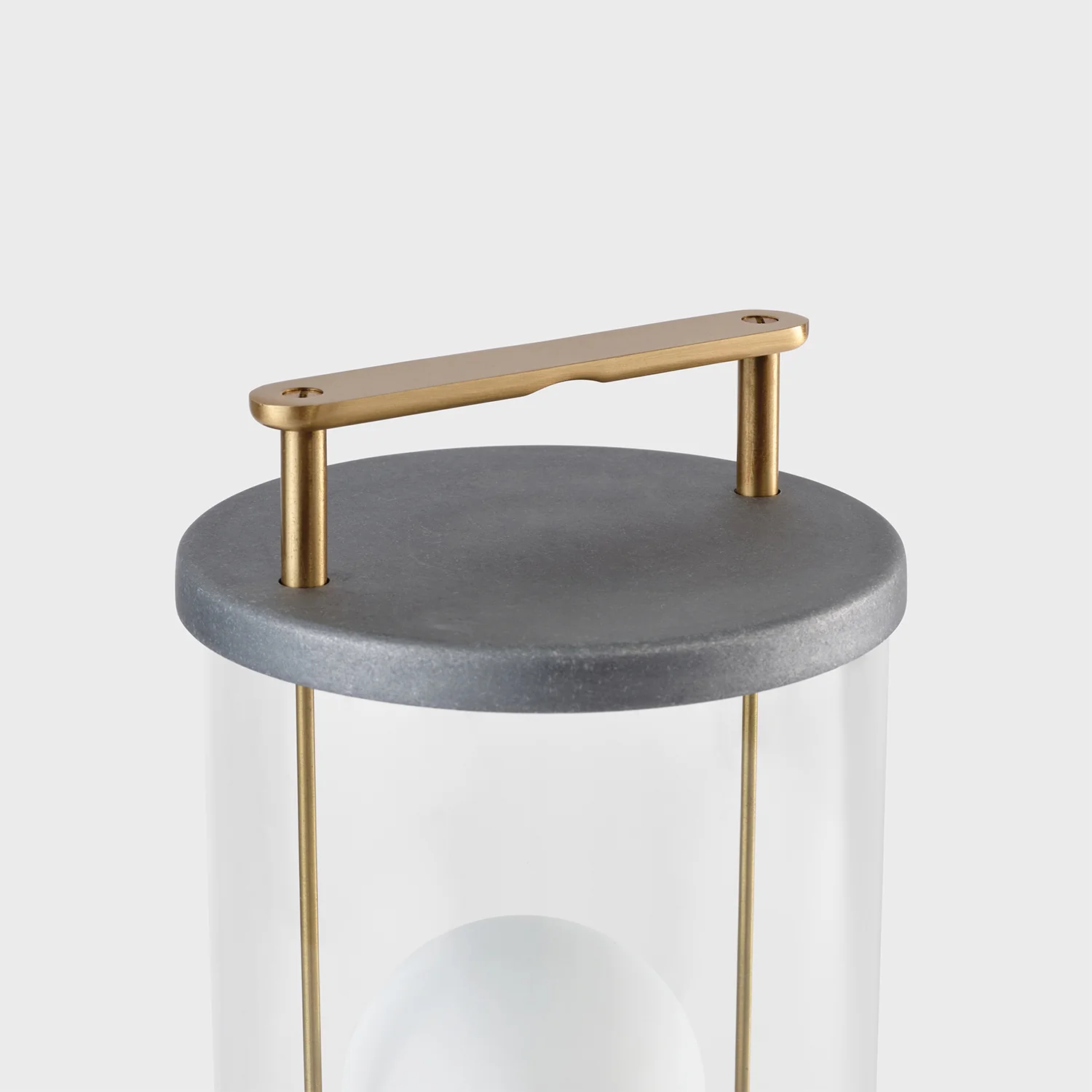 The Rugged Muse Portable Lamp in Raw Aluminium - Set of 2 - Image 5