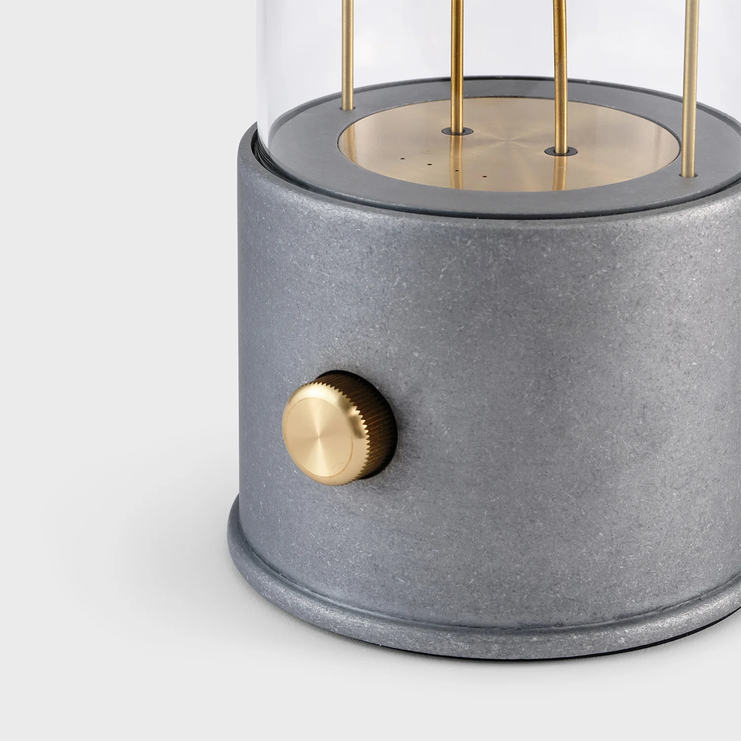 The Rugged Muse Portable Lamp in Raw Aluminium - Set of 2 - Image 7