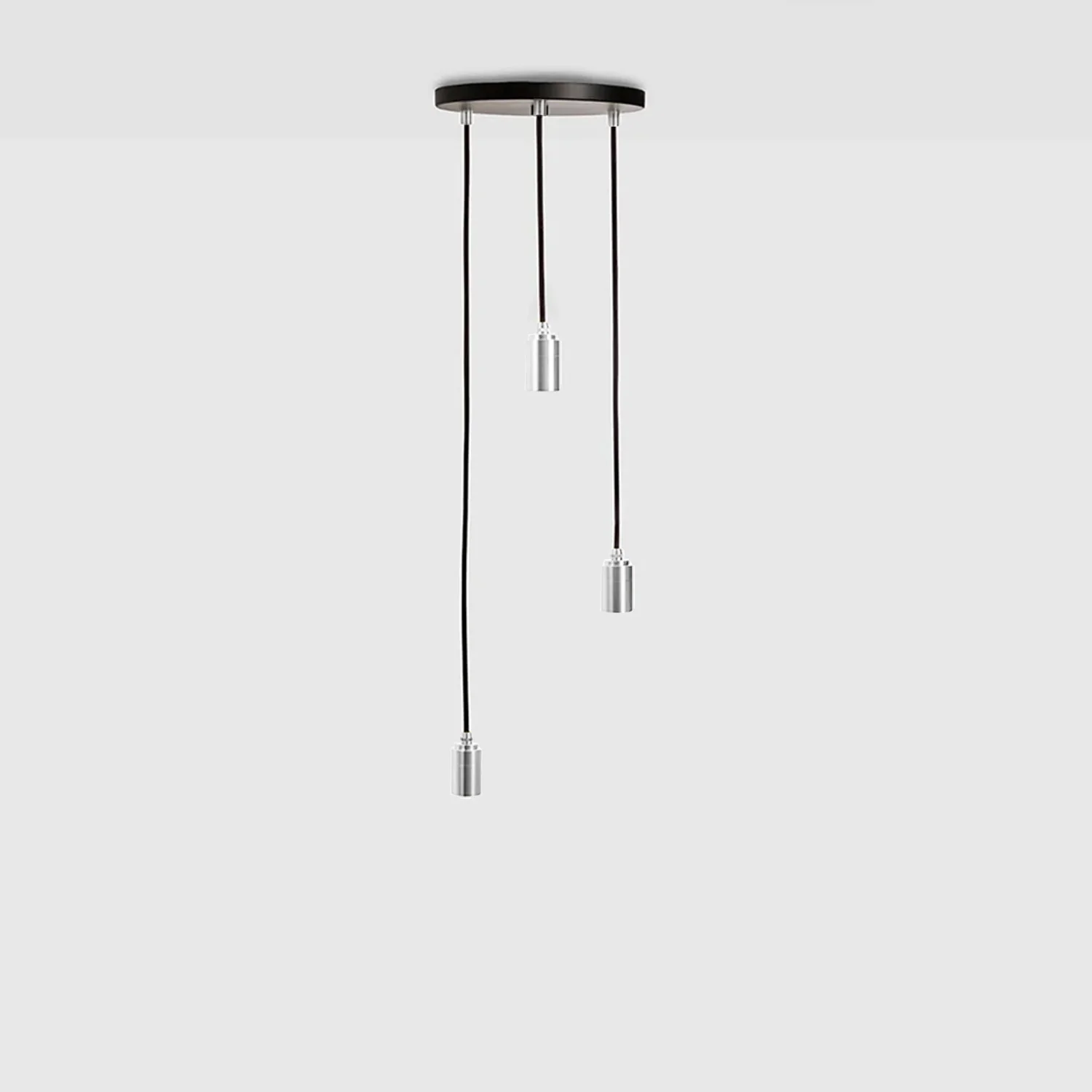 Triple Pendant in Stainless Steel
