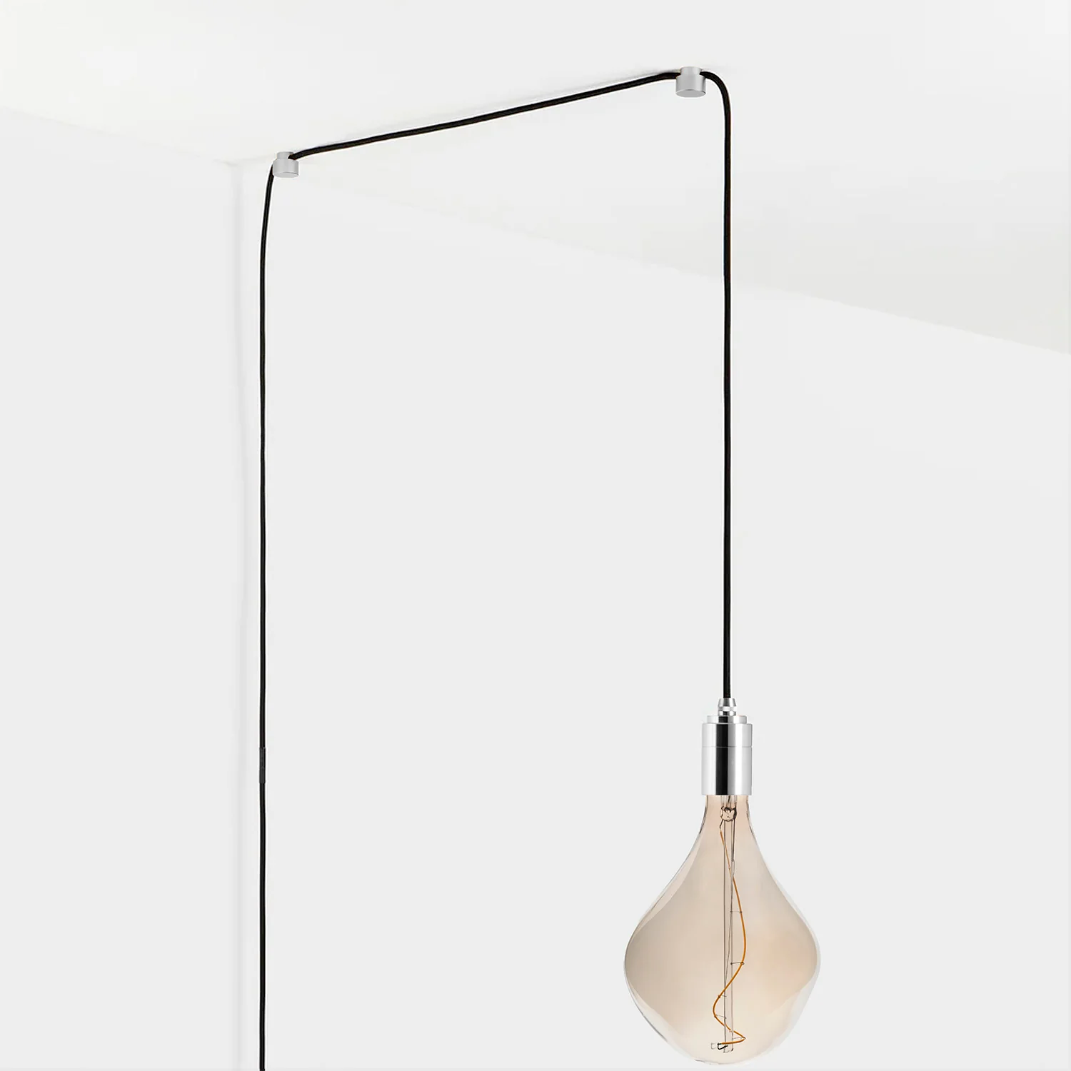 Voronoi II Plug-In Pendant in Stainless Steel - Image 3
