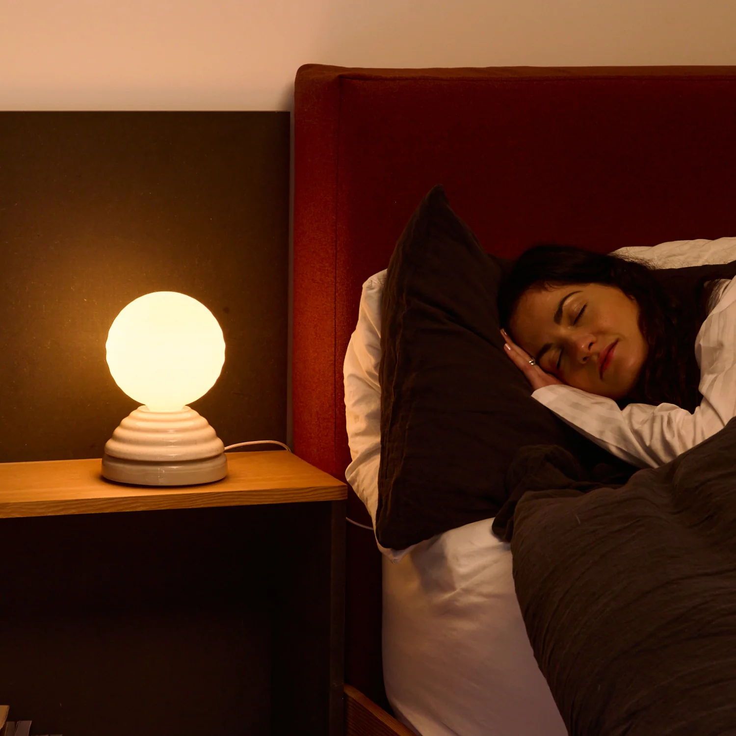 WAKE Sleep Light in Pebble White - Image 3